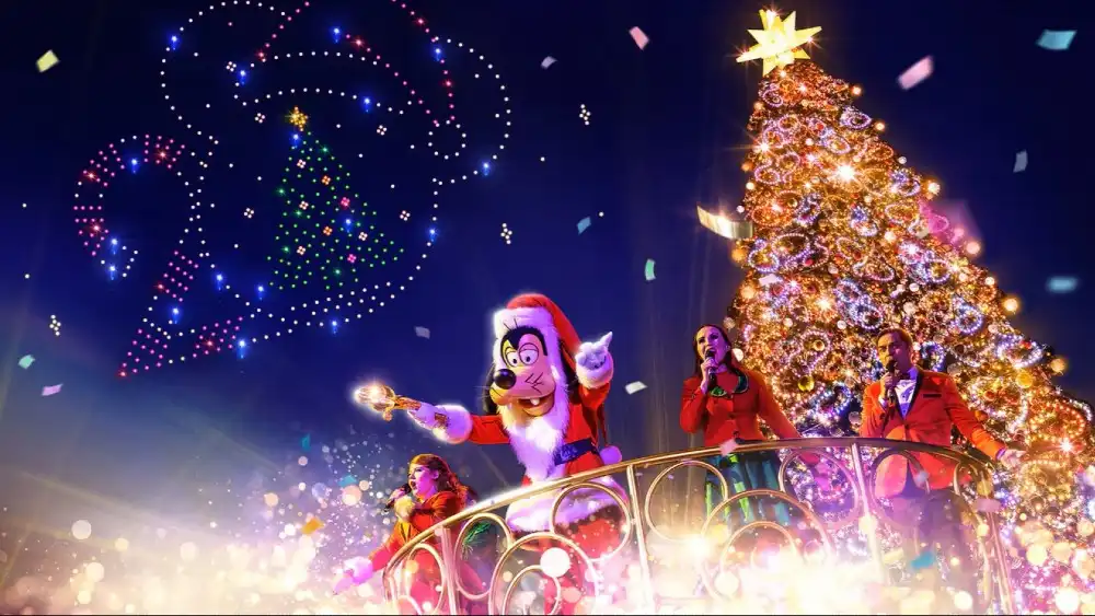 Hong Kong Disneyland Christmas celebration